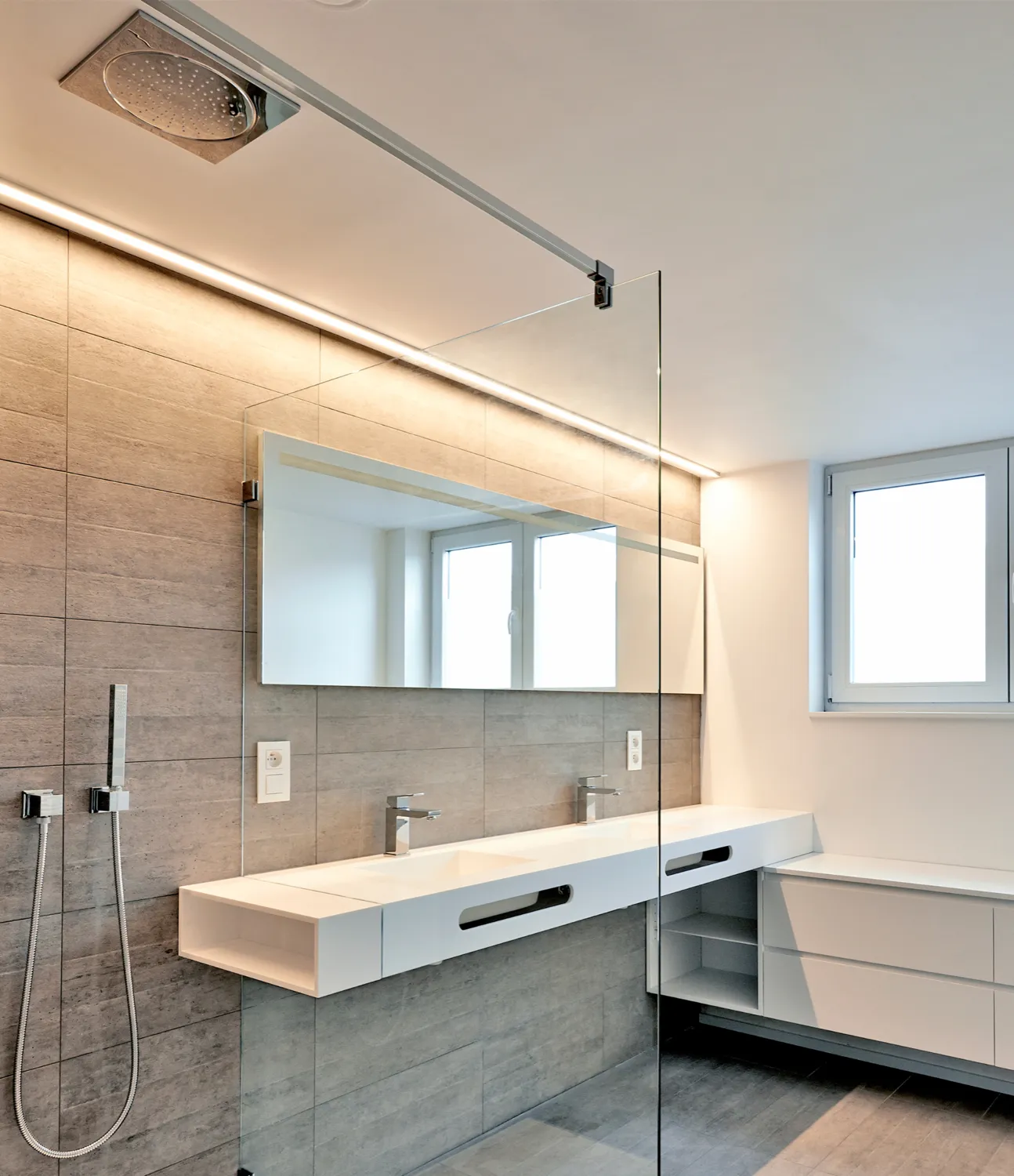 Rénovation de salle de bains par AZ Peinture